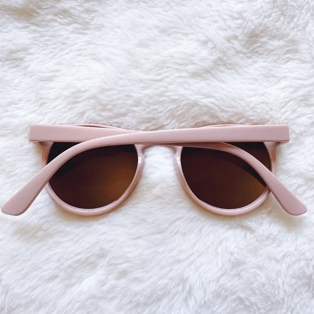 Pablo Pink Round Sunglasses